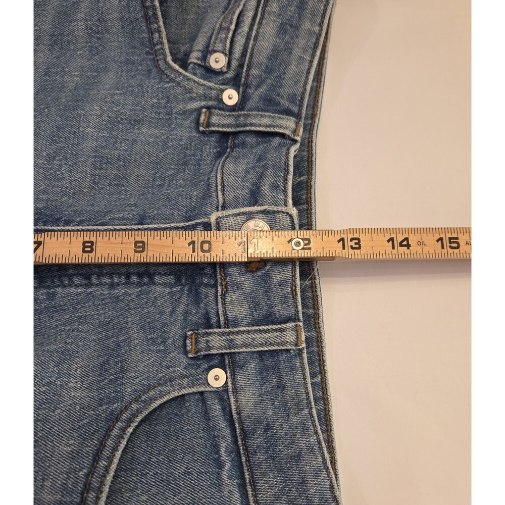 Madewell Curvy '90s Straight Jeans Medium Wash High Rise Straight Leg Stretch 29 - Picture 9 of 10